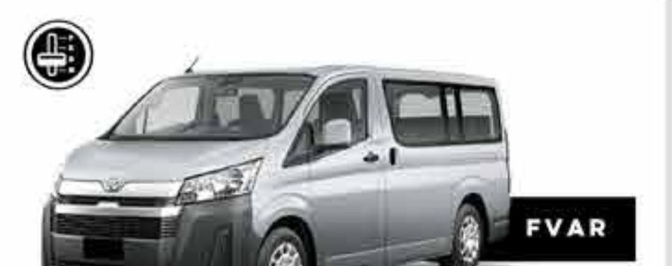 Toyota Hiace — Full size van