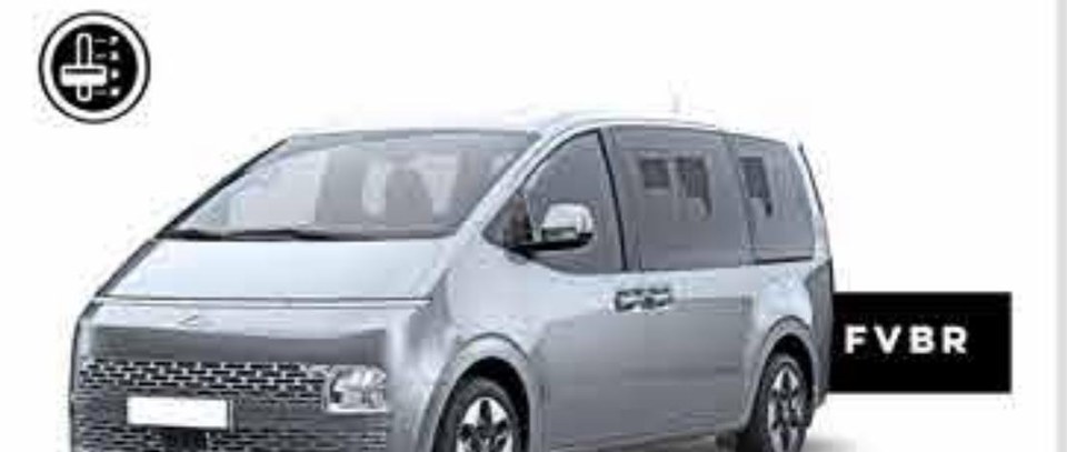 Hyundai Staria — Full size van automatic 4x4